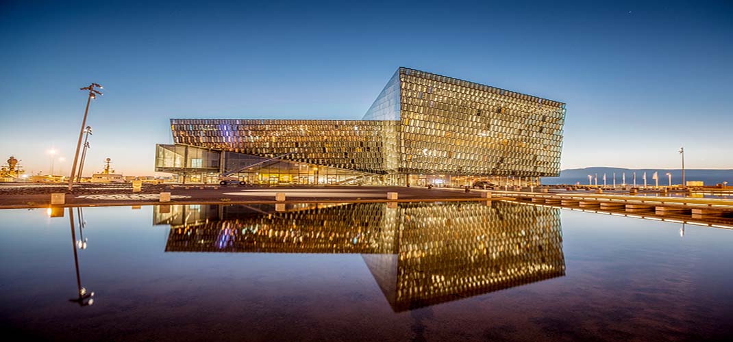 Harpa Concert Hall, Reykjavik, Iceland