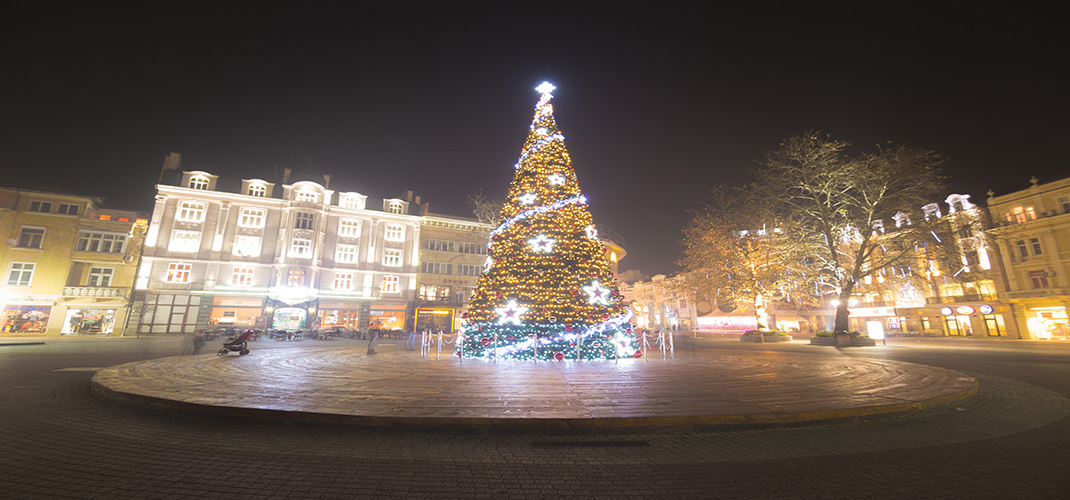 Christmas Tree, Plovdiv, Bulgaria